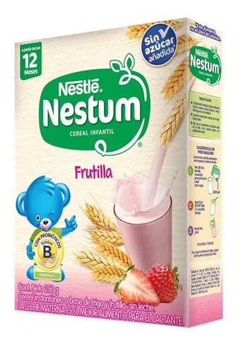 Cereal Nestum Frutilla 250 G