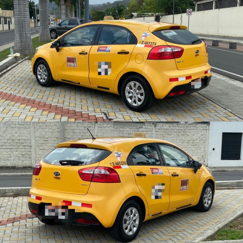 Taxi Kia Rio R Hatchback 2012 Con Puesto