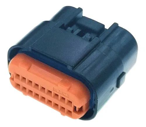 comprar Plug Conector Chicote Módulo Injeção Cdi Yamaha 18 Pinos