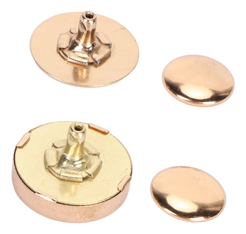 Cierre De Bolso, 50 Juegos De Broches Con Botones, 18 X 5 Mm