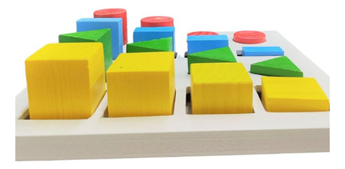 Juguete Didactico Geometria Tabla Volumen
