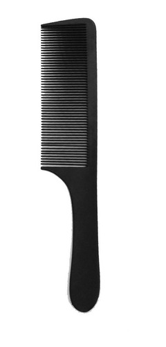 Peinilla De Carbono Barberia 22 Cm Negro Dientes Durables