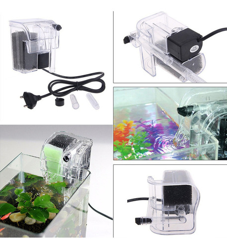 Cascada Colgar En Bomba De Oxígeno Externa Filtro De Agua Pa