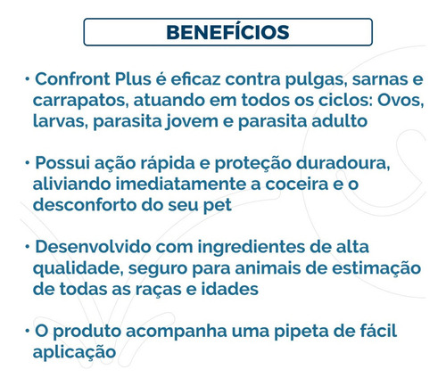 Sarna Inicio Cachorro Confront Plus 02-10kg