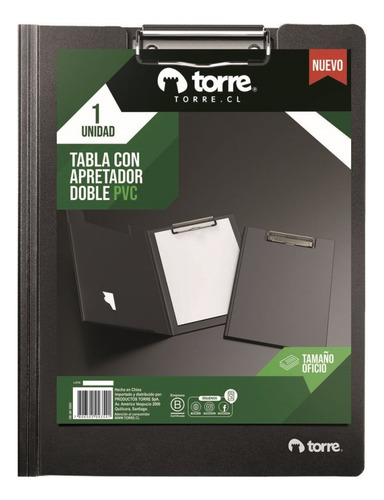 Tabla Con Apretador Doble Pvc Oficio Torre