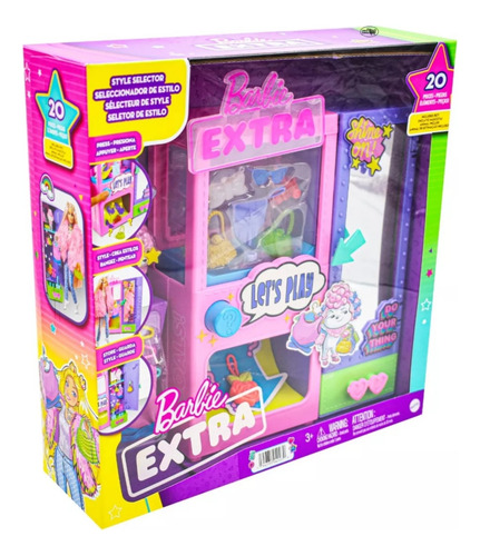 Closet Barbie Extra 20 Accesorios. Seleccionador De Estilo