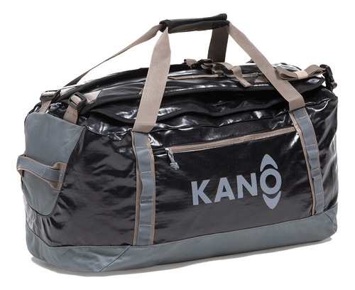 Bolso Mochila Impermeable Kano Outdoor 60l Plegable Negro