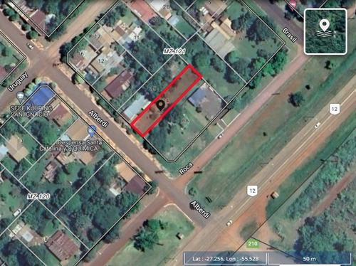 Vendo Lote 500m2 En Calle Acceso A Ruinas De San Ignacio.