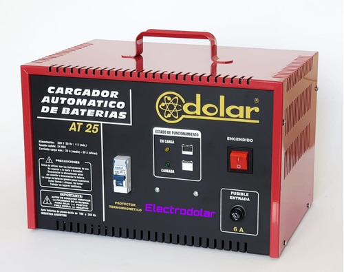 Cargador De Batería 24 V Automáticos 30 Amp Flote At25 Dolar