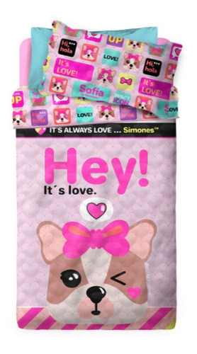 Cubrecama Cover Piñata Spiderman Peppa Pig Cars Frozen Vengadores Minnie Mickey Zombies Pj Mask Paw Patrol Cuotas Mmk