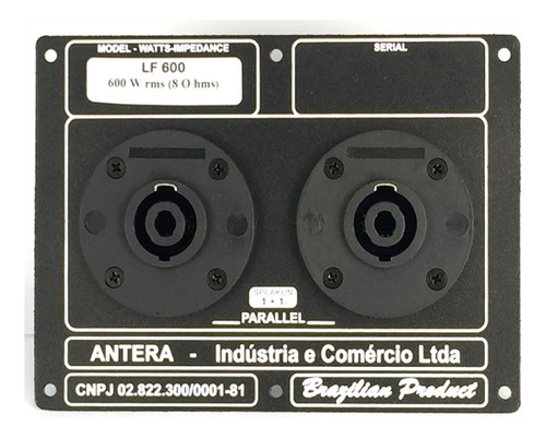 Kit Sub Grave Ativo + Passivo 12 Antera Lf600 Profissional