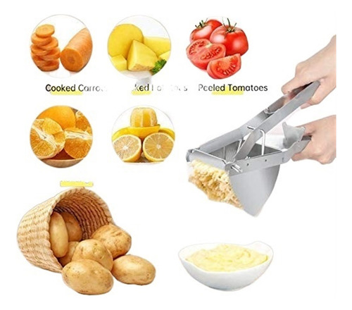 Aplastador De Patatas Triturador De Patatas De Acero 1