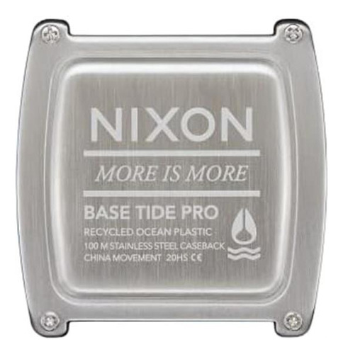 Nixon Base Tide Pro A1307 - Negro - Reloj Para Hombres Y Muj
