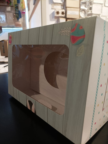 Imagen 4 de 9 de Caja Para Huevo De Pascua Diseño 23x16x10cm X 10un/ Palermo