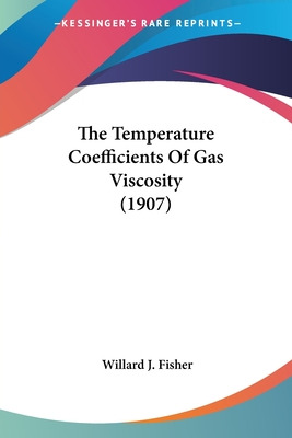 Libro The Temperature Coefficients Of Gas Viscosity (1907...