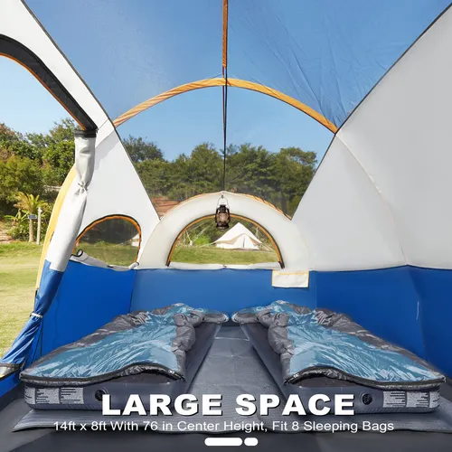 Tienda De Camping Gohimal Para 8 Personas Impermeable