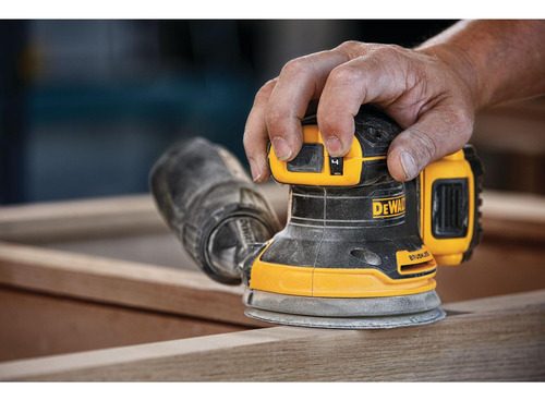 Lijadora Orbital 20v De 5", Sin carbones, Dewalt Dcw210b, Solo herramienta