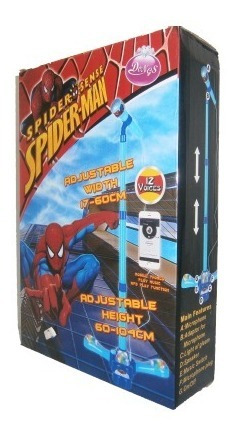 Imagen 2 de 3 de Microfono Ajustable De Spiderman.