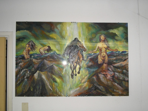 El Cruce De Los Andes. Arte Microconceptual. La Rocca