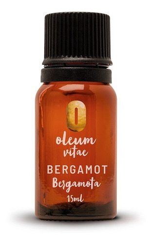 Aceite Esencial De Bergamota 100% Puro Y Orgánico 15ml