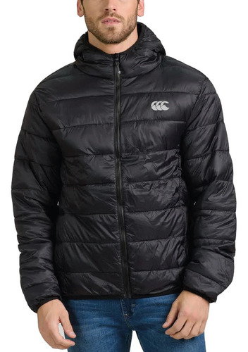 Campera Canterbury Wicklow Jacket Hombre Inflable Negro