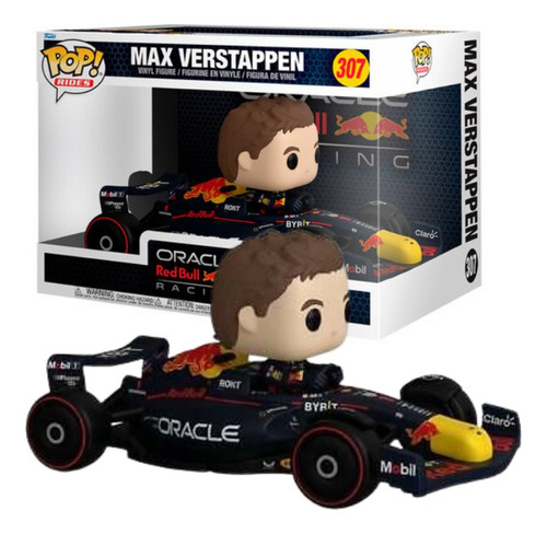 Funko Pop Max Verstappen 307 Oracle Red Bull Premium