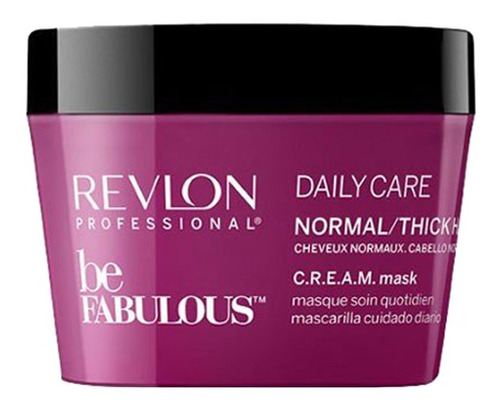 Mascarilla Daily Care Cabello Normal Revlon Be Fabulous