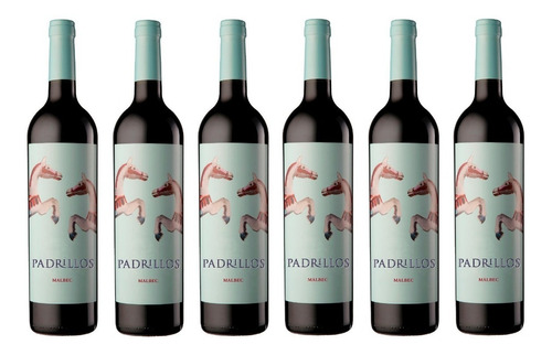 Vino Padrillos Malbec Caja X 6 X 750ml. - Envíos Ernesto Catena Vineyards Padrillos - Tinto - Malbec - 2018 - Botella - 6 - 750 mL