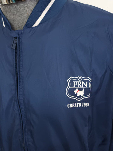 Chamarra Azul Ferrioni Hombre Talla Mediana (m) Mod.m09887