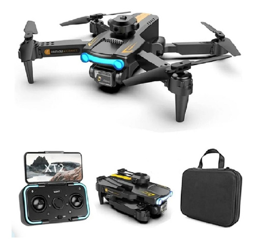 Drone Volador Xt2 Full Hd 1080p Doble Cámara  Base Celular