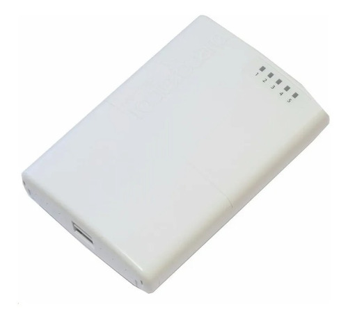 Imagen 2 de 8 de Routerboard Mikrotik Rb750p-pbr2 5 Puert Fast Ethernet 4 Poe