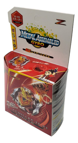 Juego Lanzador Trompo Rojo