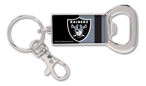 Chaveiro Abridor De Garrafas Nfl Oakland Raiders