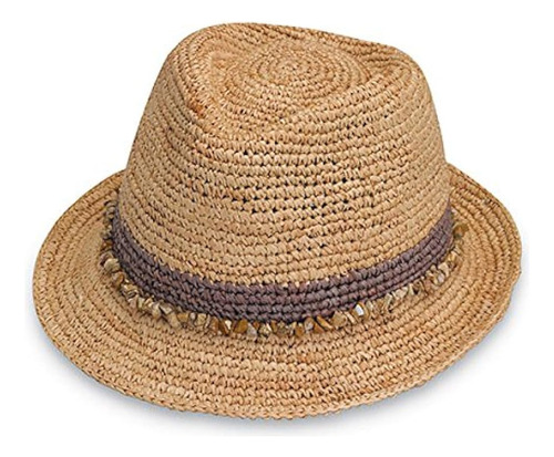 Wallaroo Hat Company Mujeres Tahiti Sun Hat Fedorastyle Sun 