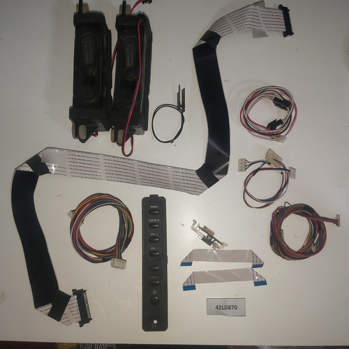 Flex Parlante Cable Botonera Sensor Remoto Noblex 42ld870