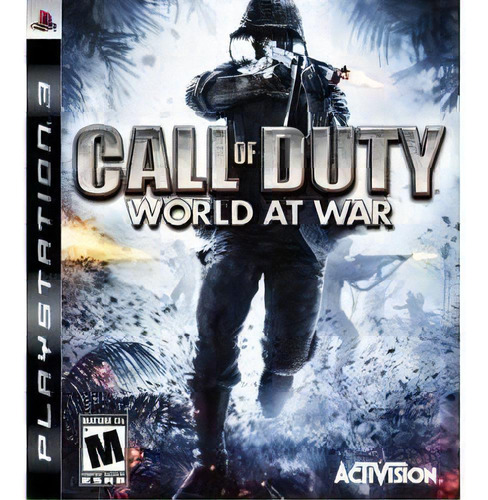 Juego Call Of Duty World At War Ps3 Americano, Immediato