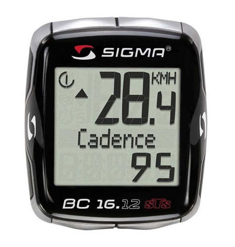 Ciclocomputadora Sigma Bc 16.12 Sts Inalambrica Mtb Ruta