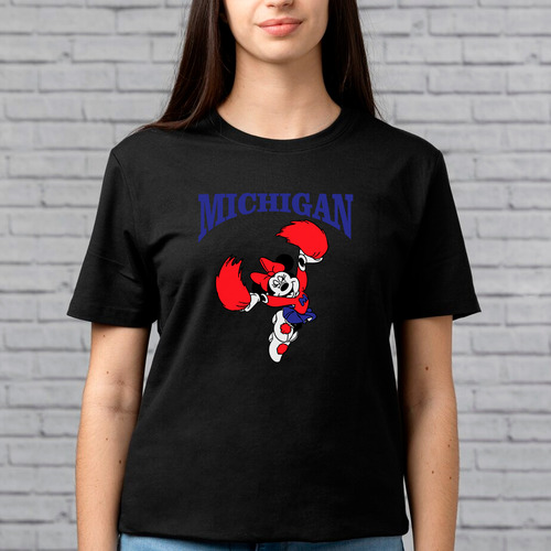 Playera Unisex De Minnie Mouse Porrista