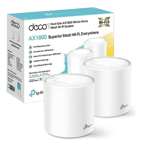Tp-link Deco X20(pack-2) - Router Sistema Mesh Wifi6 Ax1800