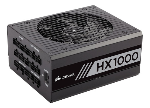 Imagen 1 de 2 de Fuente de alimentación para PC Corsair HX Series HX1000 1000W black 100V/240V