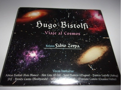 Cd Hugo Bistolfi Viaje Cosmos Relatos Fabio Zerpa Nuevo 36a