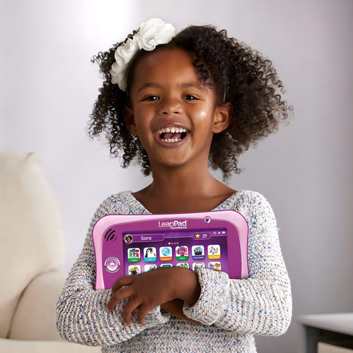 Leapfrog Leappad Ultimate - Tablet pronto para uso escolar,. Cor: Rosa