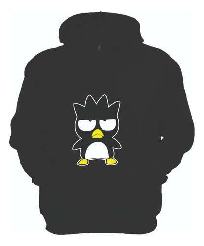 Polerón Con Capucha,diseño Bad Badtz-maru,pinguino Amigo De Hello Kitty, Comic Japones, Meraki