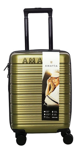 Imagen 8 de 10 de Valija Carry On 18 Abs Rigida Amayra