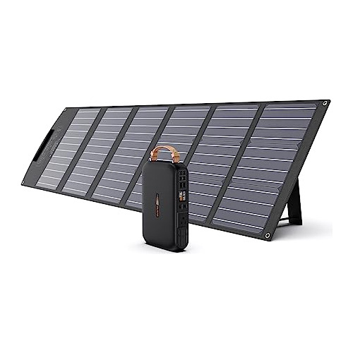 Estación De Energía Portátil Egretech 300w Con Panel Solar
