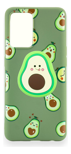 Funda Case Diseño Aguacate Avocado Kawaii Triche Para Oppo