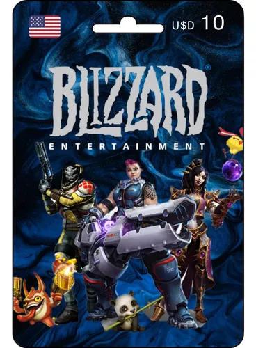 USA Blizzard Battle.net Gift Cards