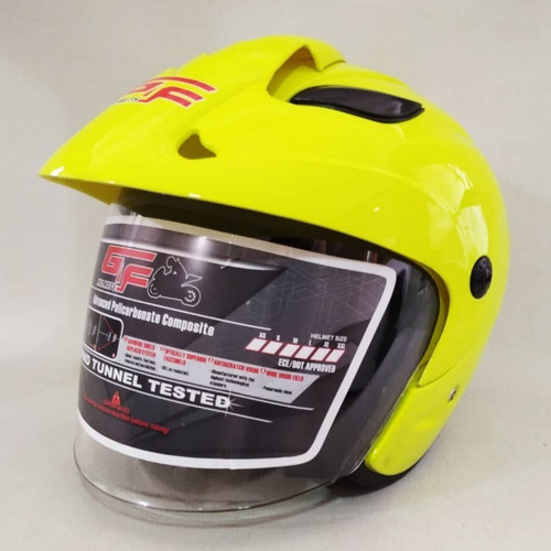 Casco Semi Integral  Con Visera / Talla M - L / Gf