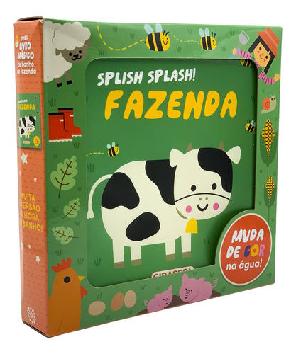 Splish Splash! Fazenda, De Townhouse Publishing Ltd. Editorial Girassol, Capa Mole, Edição 1 Em Português, 2025
