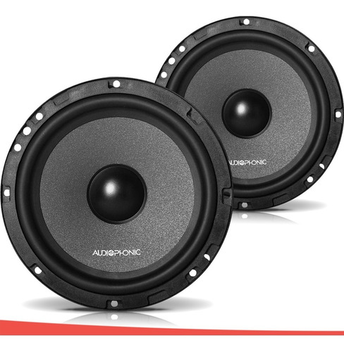 Imagem 2 de 9 de Kit 2 Vias Audiophonic Kc6.3 6,5 160w Hi-end Qualidade